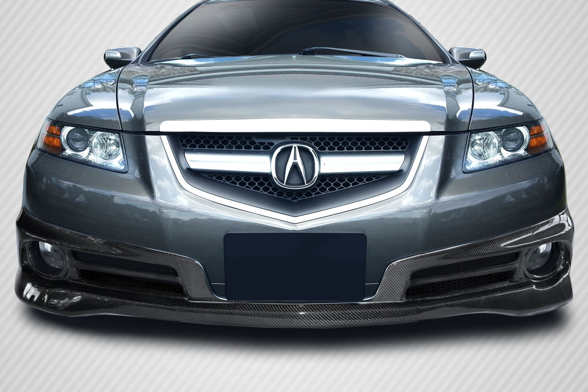 07 08 Acura Tl Type S Carbon Fiber Creations Front Bumper Lip Body Kit 115427 Ebay