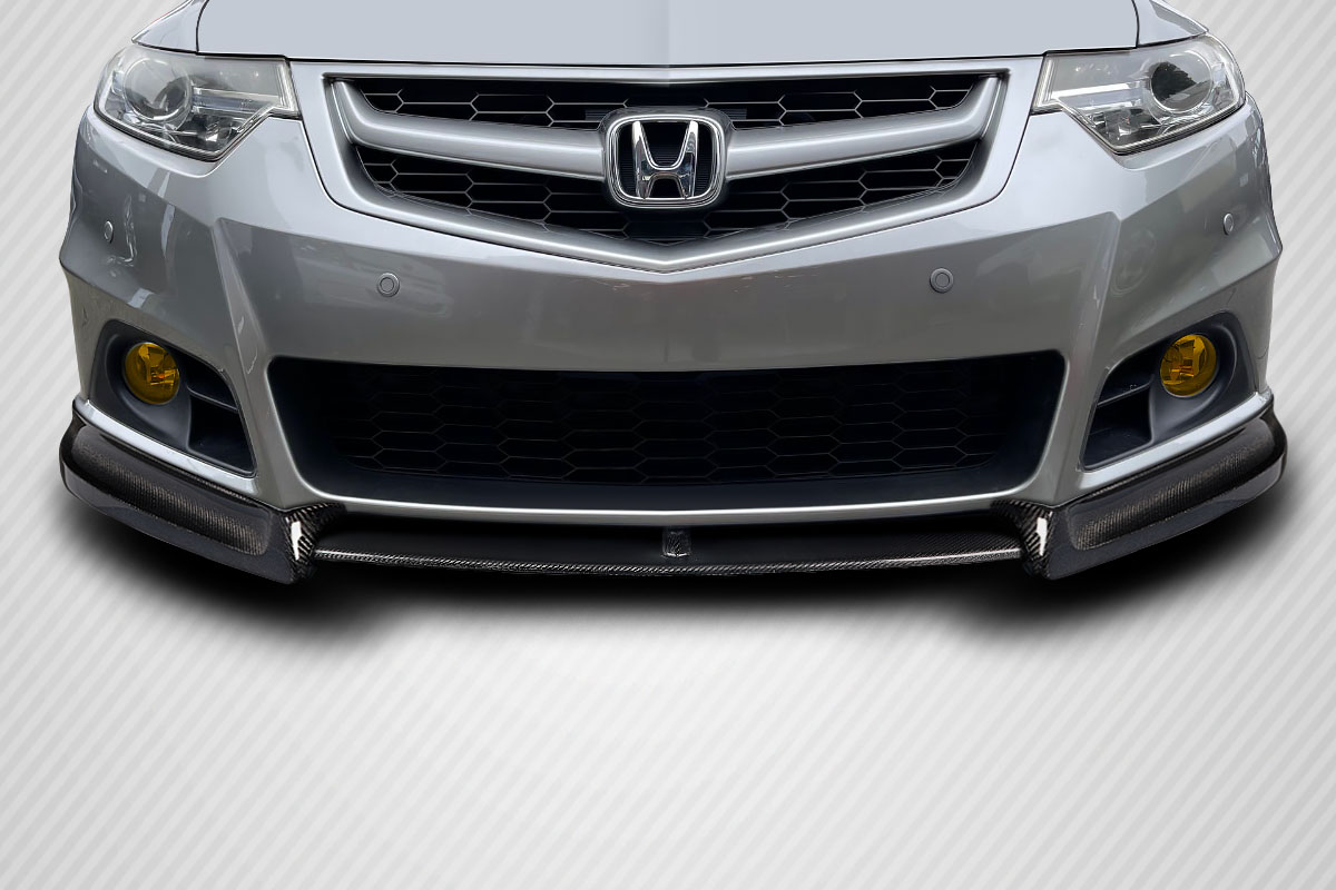 09-14 Acura TSX HFP Carbon Fiber Creations Front Bumper Lip Body