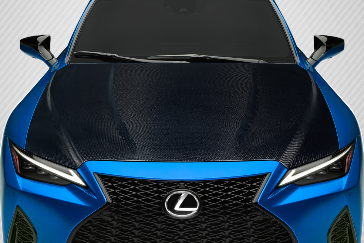 21-23 Fits Lexus IS OEM Look Carbon Fiber Creations Body Kit- Hood